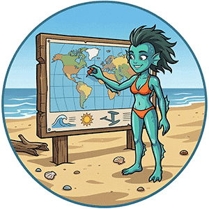 Foilers Pin Map Pin Map Logo